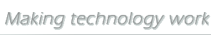 Making technology work